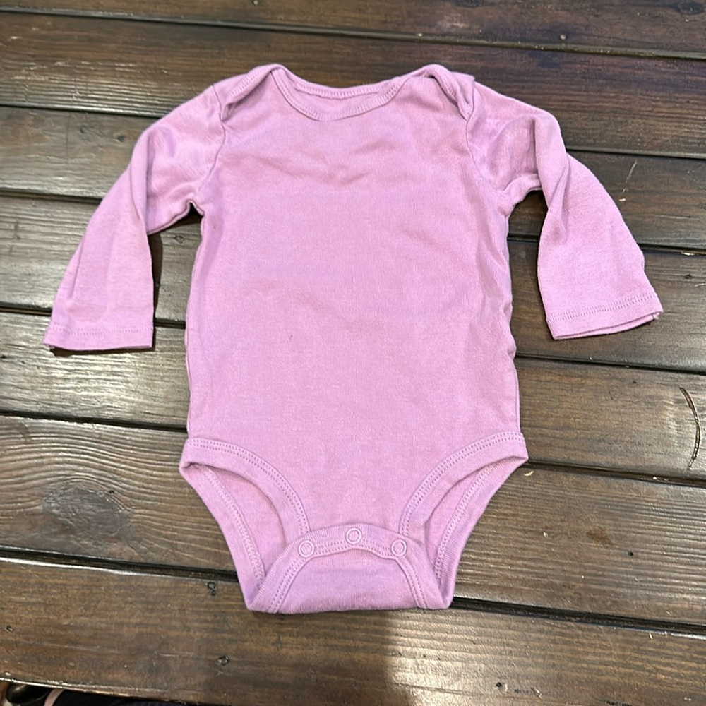 Purple onesie 3-6M